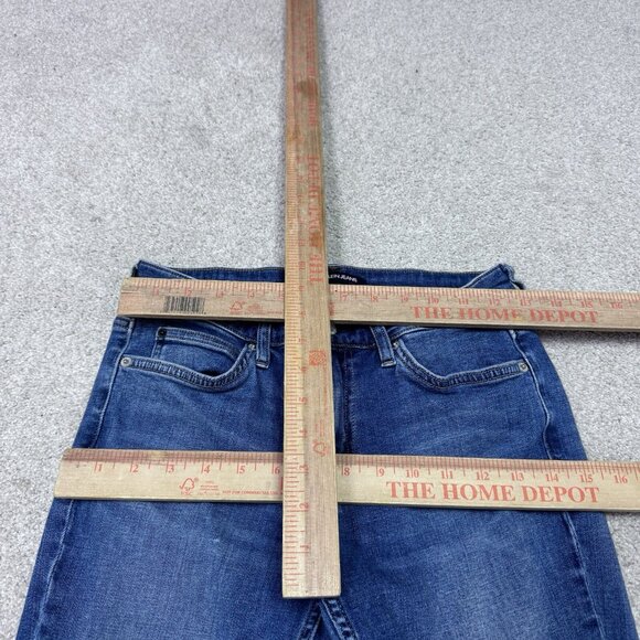 Calvin Klein Jeans Women’s Blue Skinny Pockets Size 6 - Picture 2 of 12